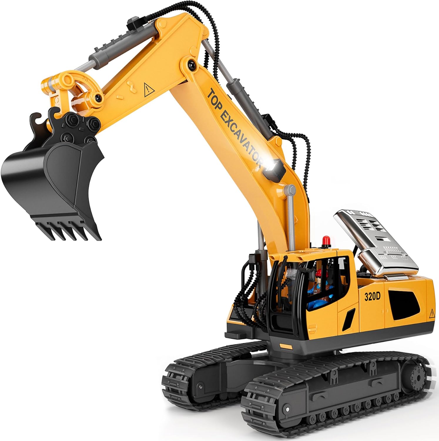 Excavator Cu Telecomanda Pentru Copii KidProtect IronClaw RC Excavator Cu Telecomanda Pentru Copii KidProtect IronClaw RC